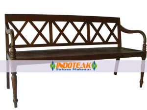 Colonial Classic Bench Cross Back 150CM
