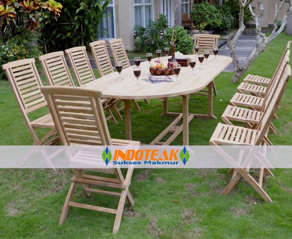 Monaco Furniture Sets 12 Foldable Chairs