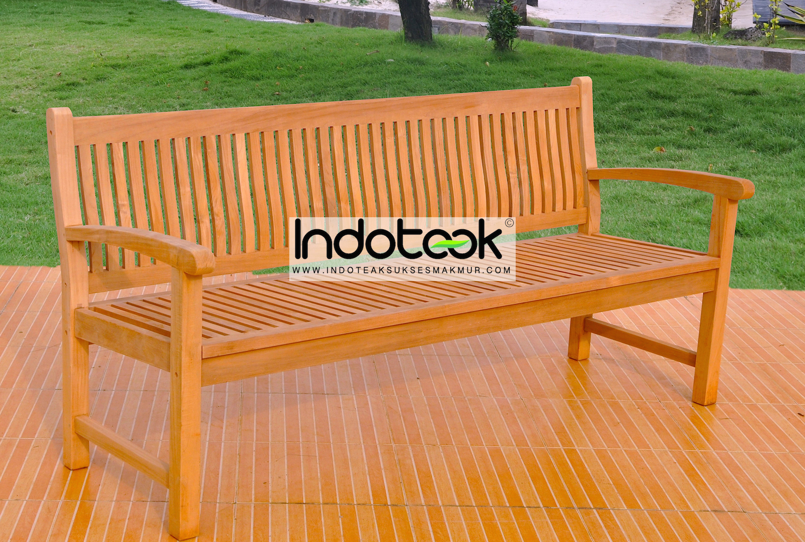 Outdoor bench furniture supplier from Jepara Indonesia